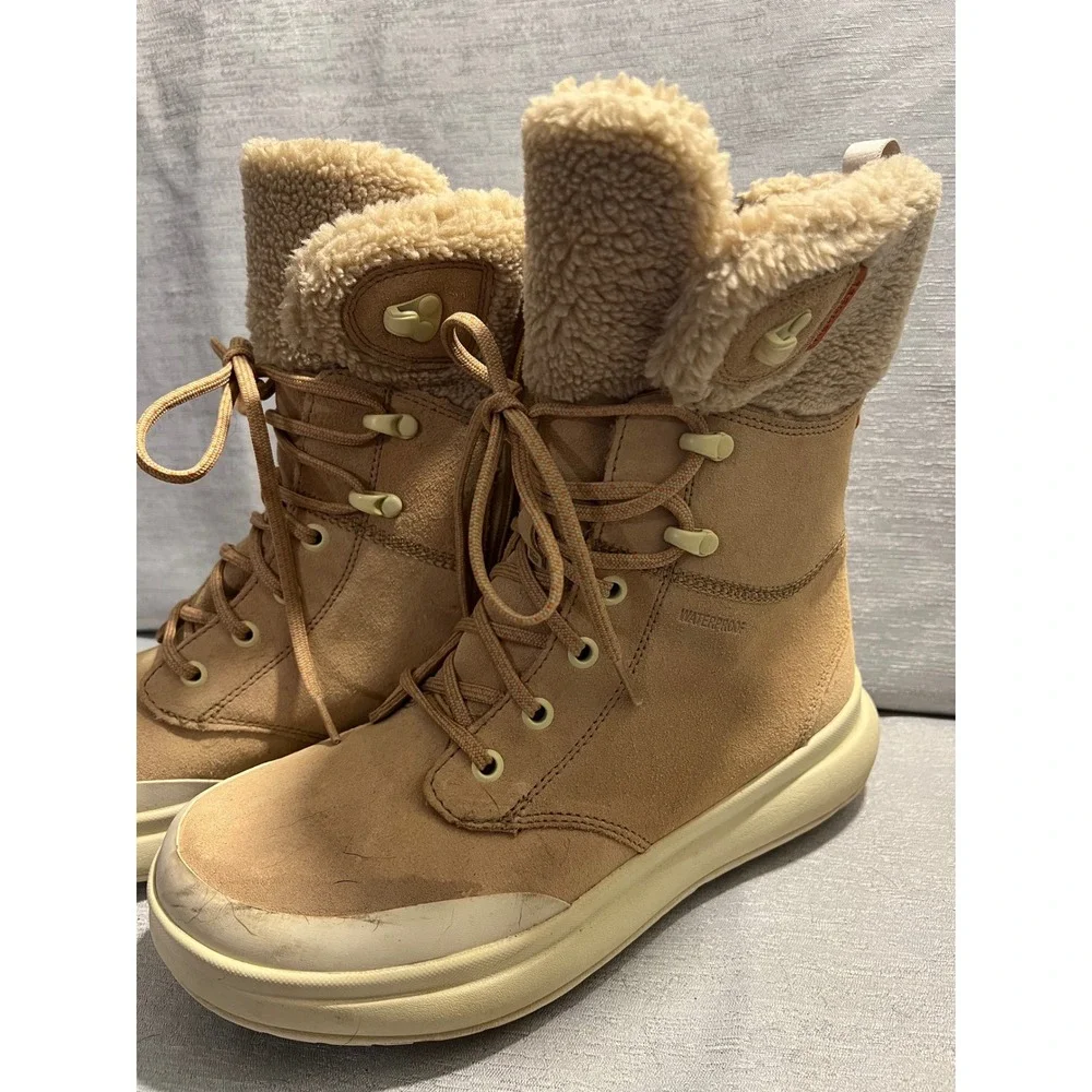 Merrell Bravada 2 Thermo Mid Waterproof Tan Suede Winter Boots J007074 Women 8.5